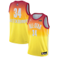 Men's #34 Giannis Antetokounmpo Jordan Brand Orange 2023 NBA All-Star Game Swingman Jersey