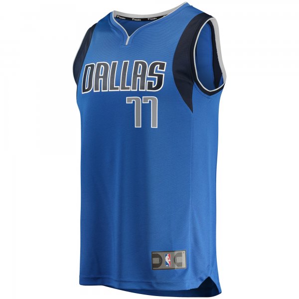 Men's Dallas Mavericks Luka Doncic Fanatics Blue Fast Break Replica Jersey - Icon Edition