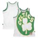 Men's Boston Celtics  Mitchell & Ness White Hardwood Classics Blown Out Fashion Jersey