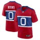 Youth New York Giants #0 Brian Burns Nike Century Red Alternate Player Game Jersey