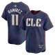 Men's Cleveland Guardians JosÃÂ© RamÃÂ­rez Nike Navy 2024 City Connect Limited Jersey