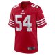 Women's San Francisco 49ers Fred Warner Nike Scarlet Team Game Player Jersey