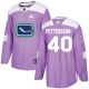 Adidas Vancouver Canucks #40 Elias Pettersson Purple Fights Cancer Stitched NHL Jersey