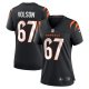 Women's Cincinnati Bengals Cordell Volson Nike Black Game Player Jersey