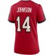 Women's Tampa Bay Buccaneers Brad Johnson Nike Red Game Retired Player Jersey