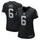 Women's Las Vegas Raiders AJ Cole Nike Black Game Jersey