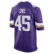 Men's Minnesota Vikings Troy Dye Nike Purple Game Jersey