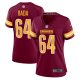 Women's Washington Commanders David Bada Nike  Burgundy  Game Jersey