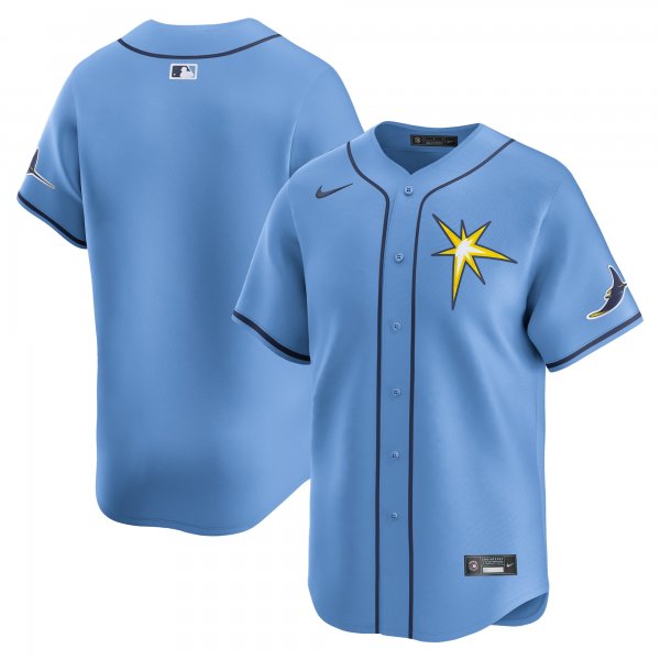 Men's Tampa Bay Rays  Nike Light Blue  Alternate Limited Jersey