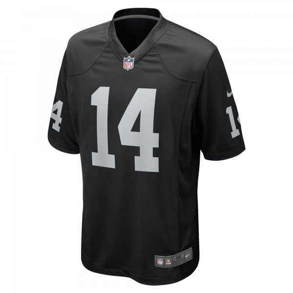 Men's Las Vegas Raiders Marquez Callaway Nike  Black Team Game Jersey