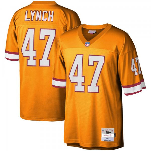 Men's Tampa Bay Buccaneers John Lynch Mitchell & Ness Orange Legacy Replica Jersey