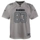 Youth Las Vegas Raiders Darren Waller Nike Gray Atmosphere Game Jersey