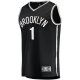 Men's Brooklyn Nets Mikal Bridges Fanatics Black Big & Tall Fast Break Player Jersey - Icon Edition