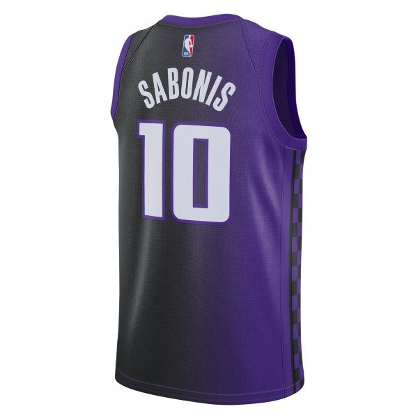 Unisex Sacramento Kings Domantas Sabonis Jordan Brand Purple Swingman Jersey - Statement Edition