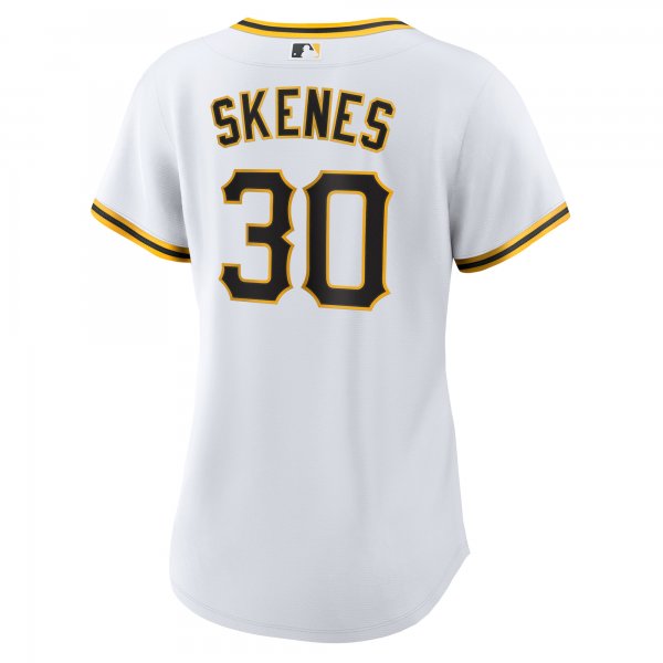 Women's Pittsburgh Pirates Paul Skenes Nike White Home Replica Player Jersey