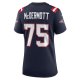 Women's New England Patriots Conor McDermott Nike Navy Home Game Player Jersey