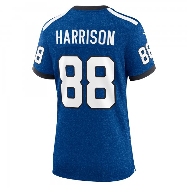 Women's Indianapolis Colts Marvin Harrison Nike Royal Indiana Nights Alternate Game Jersey