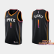 Men's Phoenix Suns Devin Booker #1 Black 2022-23 Statement Edition NBA Jersey