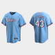 Men's Texas Rangers #43 Garrett Richards Light Blue Alternate MLB Jersey