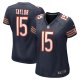 Women's Chicago Bears Trent Taylor Nike  Navy Team Game Jersey