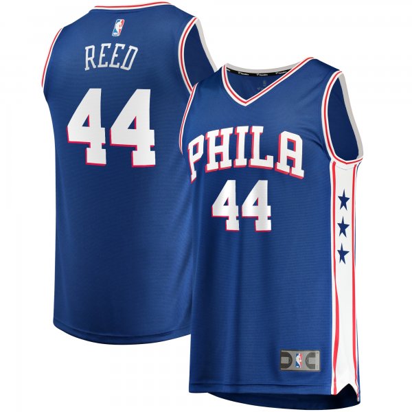 Men's Philadelphia 76ers Paul Reed Fanatics Royal Fast Break Replica Jersey - Icon Edition