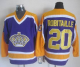 Los Angeles Kings #20 Luc Robitaille Purple CCM Throwback Stitched NHL Jersey