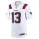 Men's New England Patriots Jack Jones Nike White Game Player Jersey