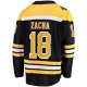 Men's Boston Bruins Pavel Zacha Fanatics Black Home Breakaway Player Jersey