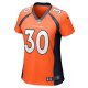 Women's Denver Broncos Caden Sterns Nike Orange Nike Game Jersey