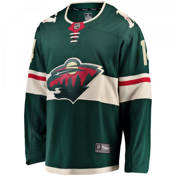 Youth Minnesota Wild Joel Eriksson Ek Fanatics Green Breakaway Player Jersey