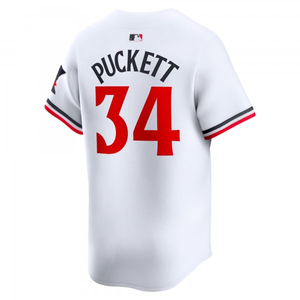 Men's Minnesota Twins Kirby Puckett Nike White Home Limited Player Jersey