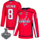 Adidas Washington Capitals #8 Alex Ovechkin Red Home 2018 Stanley Cup Final Stitched NHL Jersey