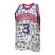 Men's Philadelphia 76ers Allen Iverson Mitchell & Ness White 1996/97 Swingman Jersey