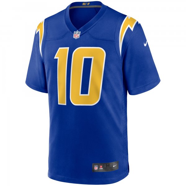 Men's Los Angeles Chargers Justin Herbert Nike Royal 2nd Alternate Game Jersey