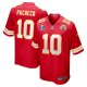 Men's #10 Isiah Pacheco Kansas City Chiefs Nike Super Bowl LVIII Limited Jersey Red