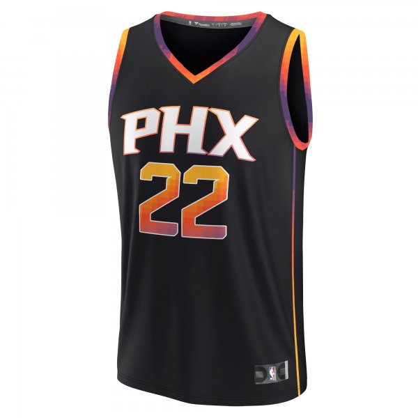 Men's Phoenix Suns Deandre Ayton Fanatics Black Fast Break Replica Player Jersey - Statement Edition