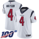 Houston Texans #4 Deshaun Watson White Men's Stitched NFL 100th Season Vapor Limited Jersey