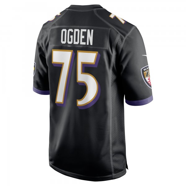 Men's Baltimore Ravens Jonathan Ogden Nike Black Retired Player Jersey