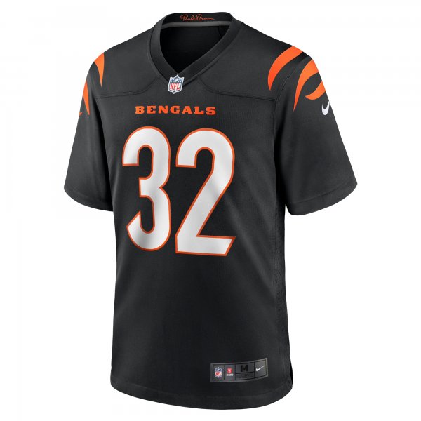 Men's Cincinnati Bengals Trayveon Williams Nike Black Game Jersey