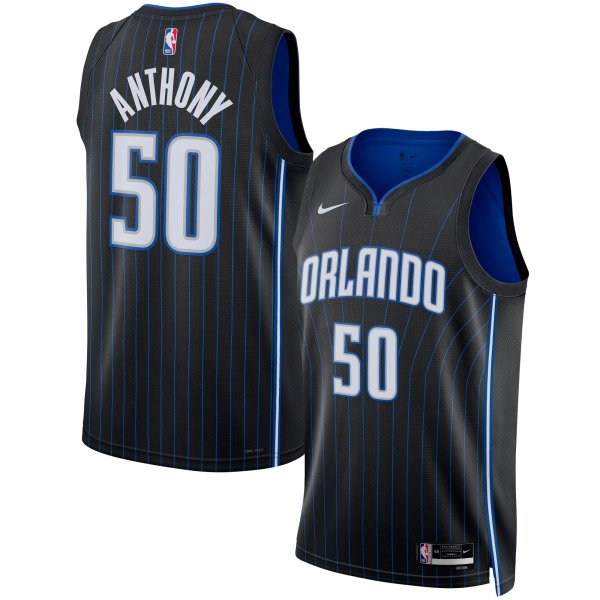 Unisex Orlando Magic Cole Anthony Nike Black Swingman Jersey - Icon Edition