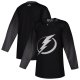 Men's Tampa Bay Lightning Blank adidas Black Alternate Jersey