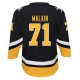 Youth Pittsburgh Penguins Evgeni Malkin Black 2021/22 Alternate Replica Player Jersey