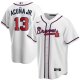 Youth Atlanta Braves Ronald Acu?a Jr. Nike White Alternate Replica Player Jersey