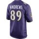 Men's Baltimore Ravens Mark Andrews Nike Purple Game Jersey