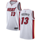 Miami Heat #13 Bam Adebayo White Basketball Swingman Association Edition Jersey