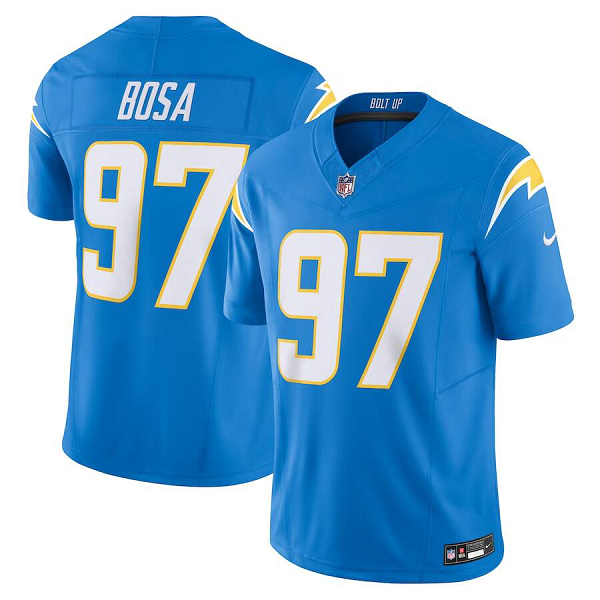 Men's Los Angeles Chargers #97 Joey Bosa Nike Powder Blue Vapor F.U.S.E. Limited NFL Jersey