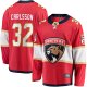 Men's Florida Panthers Lucas Carlsson Fanatics Red Home Breakaway Player Jersey