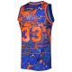 Men's New York Knicks Patrick Ewing Mitchell & Ness Blue 1985/86 Hardwood Classics Lunar New Year Swingman Jersey