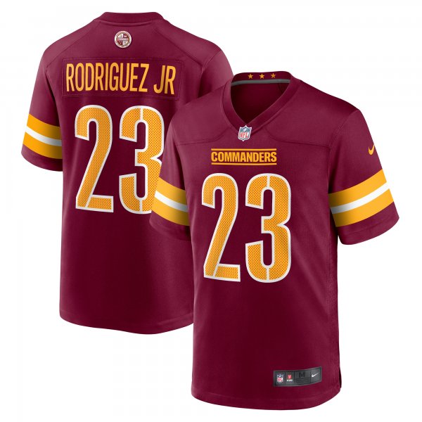 Men's Washington Commanders Chris Rodriguez Jr. Nike Burgundy Team Game Jersey