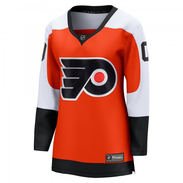 Women's Philadelphia Flyers Fanatics Burnt Orange Home Premier Breakaway Custom Jersey